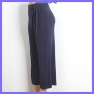 Eyouth 10152 Women High Waist pants Belted Comfort Culottes