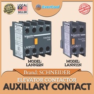 Schneider elevator contactor auxiliary contact contact LANN11N 22N