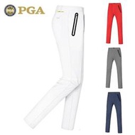 台灣現貨現貨熱銷 美國PGA 新品高爾夫球褲男褲運動褲男士夏季休閒長褲彈力速干運動褲防水拉鏈口袋