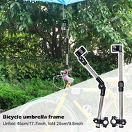Bike Umbrella Frame Support Umbrella Frame Electric Vehicle Umbrella Sunshade Frame Thickened Umbrella Stand U6E0
