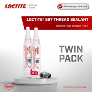 Terlaris Henkel LOCTITE 567 THREAD SEALANT Seal Pipa 50 ml Twin Pack SALE