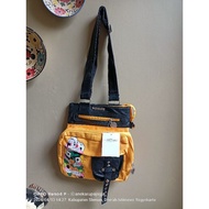 Ed hardy vintage tattoo wear Yellow Women's Bag