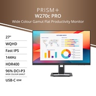 PRISM+ W270c PRO | 27" WQHD 144Hz Fast IPS Flat Monitor
