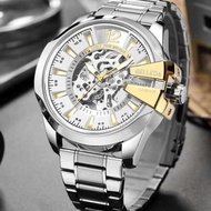 [DISKON] SALE12.12 BELLEDA 9473 JAM TANGAN PRIA AUTOMATIC SAKELTON STAINLESS STEEL MAN WATCH ANTI AI