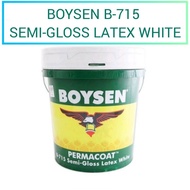 【hot sale】 Boysen Permacoat Latex Pail 16L Acrylic 16 liters Semi Gloss Flat Latex Gloss Latex 701