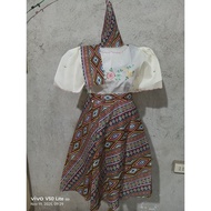 kimona at saya KIDS & ADULT Costume Buwan ng wika ETHNIC DESIGN Filipiniana