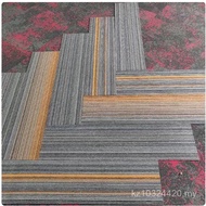 Flame Retardant Straight B1PVC Grade Square Long Stripes Cement Floor Engineering Whole Carpet Stitc