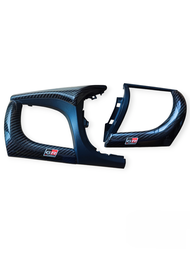 ครอบแอร์ Toyota REVO ขับพวงมาลัยซ้าย เคฟล่าผ้าแท้ GR Sport 1 ชุด ซ้าย+ขวา