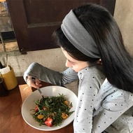 FL10.19 Shop Owner Self-Reserved Blogger Wide-Brimmed Headband Female 2025 High Skull Headband Daily