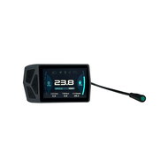 Electric Bicycle Display Black Bicycle Display LCD Meter B02U for Bafang Mid Motor BBS 01 02 HD Ebik