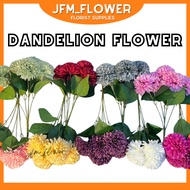 [RM9.50/BUSH] 5 Head Dandelion Artificial Flower/ Bunga Dandelion Artificial/ Wedding Flower