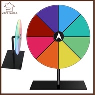YELGIRL Dry Erase Spin Wheel, Editable Multicolor  Wheel, Reusable Plastic Round Editable Spin Wheel