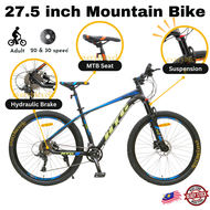 everybicycle 27.5 inci MTB XC-20S Mountain Bike Alloy with Suspension Lock Fork 20 or 30 speed SENSAH Shifter RD Basikal Dewasa Alloy