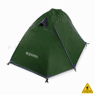เต็นท์ K2 Summit สำหรับ 1 คนนอน Tent เต้นท์ soloเต็นท์ เขียวเข้ม One