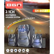 BGM 2.1CH MULTIMEDIA SPEAKER SYSTEM (SH-805BT)