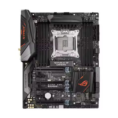 For ASUS STRIX X99 GAMING Motherboard LGA 2011-v3 DDR4 128GB ATX support 6950X 5820 E5-1630 2603 268