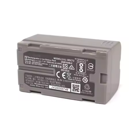 7.2V 5986mAh Battery BDC72 for Toqcon GM GT OS ES LN-150 Sokia CX FX Series Total Station TPL 6 Seri