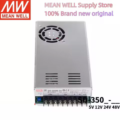 SD-350 350W MEAN WELL Single Output DC-DC Converter SD-350B SD-350C SD-350D 5V 12V 24V 48V