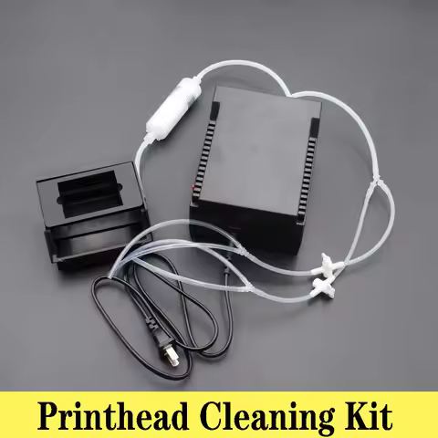DTF Ink Printhead Cleaning Machine Unblock Tool Circulation For Epson I3200 4720 L1800 L805 1390 L80
