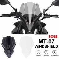 New Motorcycle WindScreen Windshield Fairing Deflector Cover Wind Deflector Visor For Yamaha MT-07 2