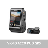 VIOFO A229 Duo GPS กล้องติดรถยนต์หน้าหลัง Sony Starvis Sensor กล้องหน้าหลัง 2K+2K BUILT-IN 5GHZ WI-FI GPS