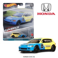 (หายาก) โมเดลรถเหล็ก HONDA CIVIC EG (ลายSPOON) ลิขสิทธิ์แท้ Hot wheels แพ็ค PREMIUM ล้อยาง