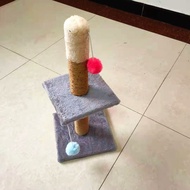 Cat Climbing Frame Cat Tree Cat Tree Integrated Small Cat Supplies Tong Tianzhu Toy Solid Wood Sisal Cat Scratch Board