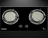 Dyna Home เตาหน้ากระจกแบบฝัง 2 หัว รุ่น DF-0922-G