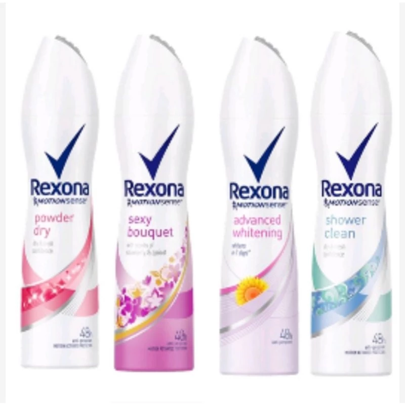 เรโซนา สเปรย์ระงับกลิ่นกาย Rexona Deodorant Spray 135 ml. ,150 ml.