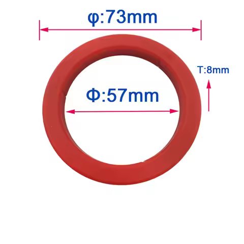 E61 Group Head Gasket Silicone Gasket Gaggia Classic Gasket E61 Gasket 8.0mm thick Coffee Machine Ac