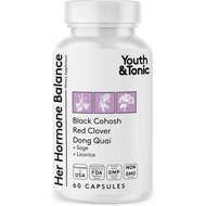 Hormone Balance for Women PMS & Menopause Relief Support Pills | Ease Female all Stages Hormonal Imb