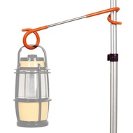 Camping Tent Light Hook 2-End S Shape Metal Two Way with Anti-Slip Material Strong and Tough for Han