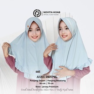 | Novita Hijab | Instant Hijab For Children REMPEL Hijab For Children Jersey Premium