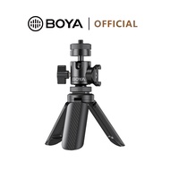 BOYA Magic Foldable Tripod Stand Desktop Microphone Stable Non-Slip for Recording Live Streaming