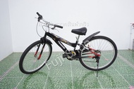 จักรยานเสือภูเขาญี่ปุ่น - ล้อ 26 นิ้ว - มีเกียร์ - Panasonic - สีดำ [จักรยานมือสอง]