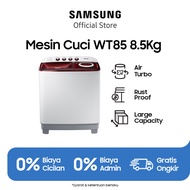 Samsung Mesin Cuci 2 Tabung 8.5Kg dengan Double Storm Pulsator, Air Turbo Drying Lebih Cepat Kering,