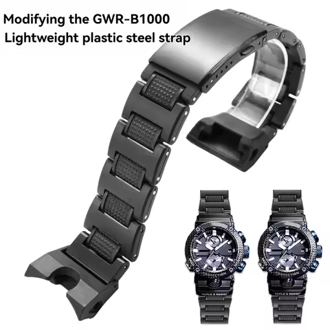 Ultra-Lightweight Plastic-Steel Watch Band for G-SHOCK GWR-B1000 5588 “Sky Warrior” – High-Quality R