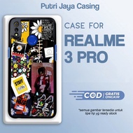 JUAL Case Realme 3 Pro motif aesthetic stiker 5 terbaru Casing