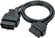 LAUNCH OBD-II OBD2 Extension Cable, Ultra-Long 4ft 120cm 1.2M, Auto Car 16 Pin Male to Female OBD2 D