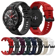 Silicone Strap for Huami Amazfit t-rex Watch Band Strap Bracelet Replacement Band Watch Accessory