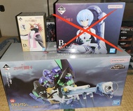 ［現貨］放全新一番賞 EVA新世紀福音戰士劇場版 B賞綾波麗，D賞Penpen，Last賞初號機模型