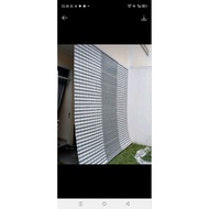 Outdoor edjing PVC blinds