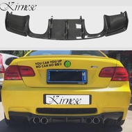 BigSale for BMW E92 M3 Bumper 2006-2013 E92 M3 Auto Car Carbon Fiber Rear Body Kit Bumper Lip Diffus