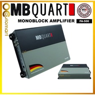 MB Quart Mono Block Woofer Amplifier FA-500 Car Power Amp Monoblock Amplifiers Kereta