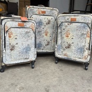 [Classical World Map] 20/24/28 inch Expandabel soft case travel luggage bag bagsi 4 wheel No lock