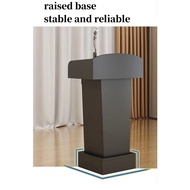 🎙️Ready stock 🎙️Podium Rostrum BROWN Speaker Podium Desk Meja Ucapan Lecture Hall Table Talk Emcee D