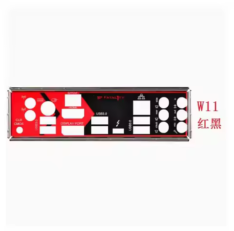 IO I/O Shield Back Plate BackPlate BackPlates Blende Bracket For ASRock Z270 Z370 Gaming-ITX/ac