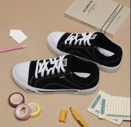 (Pre-order) 韓國FILA COMO 黑白帆布鞋