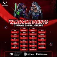 VALORANT POINTS TOP UP (100% LEGIT)
