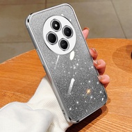 เคส Redmi 14C สำหรับ Redmi 14C【นิ่ม ชุบ ดอกไม้ กันกระแทก เคสโทรศัพท์】